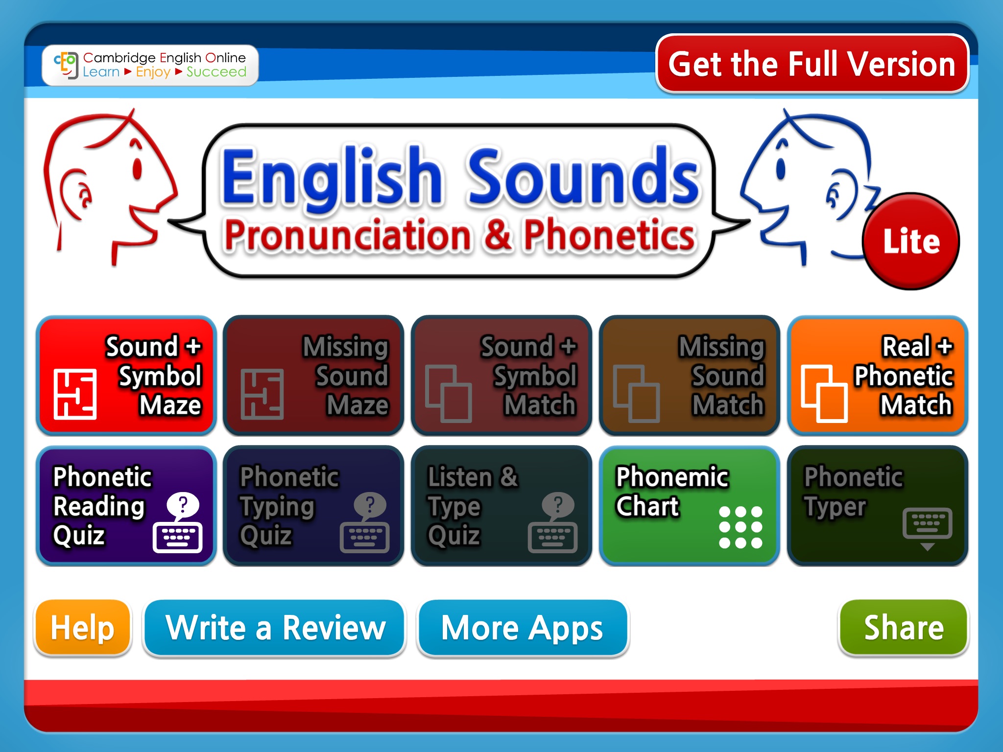 Cambridge English Online Phonemic Chart